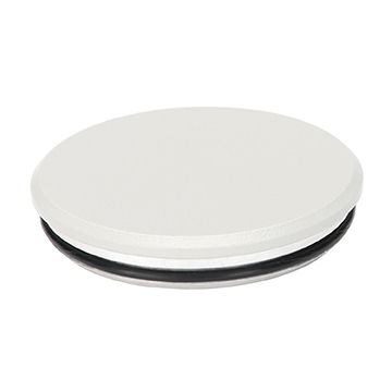DCI Post Cap, 2" w/O-Ring, White