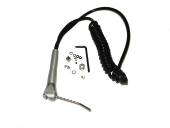 DCI Syringe, Standard, Quick-Clean, w/Black Coiled Tubing