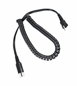 RAM Black 3-Pin Handpiece Cord - Old Style