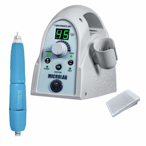 Ram Microlab 450 Box, Optimus 45 Handpiece & On/Off Pedal