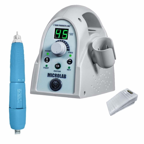 Ram Microlab 450 Box, Optimus 45 Handpiece & Variable Pedal