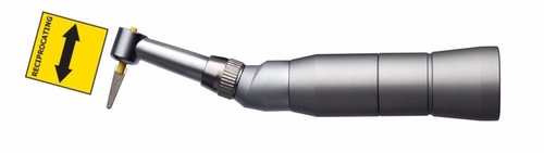 Reciprocating contra angle handpiece