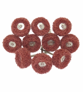 Red Fine Orthodontic Polishing Buff (Pkg. of 10 pcs.)