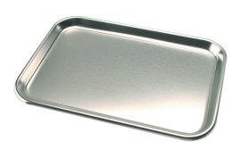 DCI Tray, Stainless Steel, 9-3/4" x 13-1/2"
