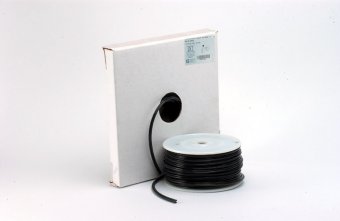 DCI Syringe Tubing, 3 Hole, Straight Black