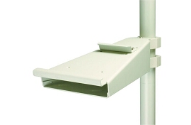 Standard Monitor Support and Trays for Vertical Post