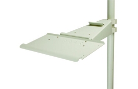 Standard Monitor Support and Trays for Vertical Post