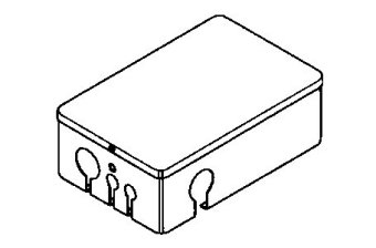 DCI Utility Center, Standard w/Housing & Cover, Black