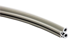 DCI HP Tubing, 4 Hole, Straight Gray