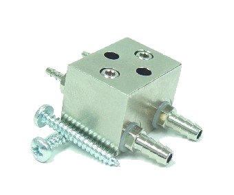 DCI Syringe Flow Control Block