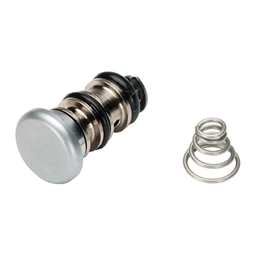 DCI Syringe Button w/Spring, Quick Clean