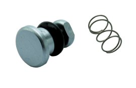 DCI Syringe Button w/Spring, Valve Core