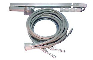 Telescoping Arm Assistant's Instrumentation - Economy 3 Position (2 HVE, SE) - Anodized