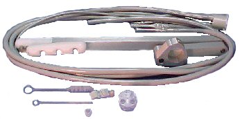 Telescoping Arm Assistant's Instrumentation - Premium 3 Position (Syr, HVE, SE) - Anodized