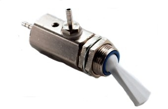 DCI Toggle Cartridge Valve, On/Off, 3-Way, Normally Closed, Gray
