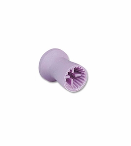 Young Dental Prophy Cups Traditional Web Latex-Free Snap-On Soft Purple  144/Pack