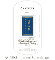 Adami Prosecco NV 'Cartizze' Brut Prosecco Superiore di Cartizze Valdobbiadene Veneto