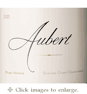 Aubert Chardonnay 2023 Park Avenue Estate Vineyard Sonoma Coast