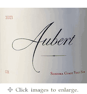 Aubert Pinot Noir 2023 CIX Estate Vineyard Sonoma Coast