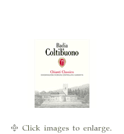 Badia a Coltibuono Sangiovese 2022 Chianti Classico Tuscany