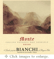 Bianchi Nebbiolo 2023 Monte Rosso Colline Novaresi Piedmont
