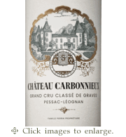 Chateau Carbonnieux Cabernet Blend 2017 Grand Cru Classe de Graves Pessac-Leognan Bordeaux