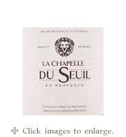 Chateau du Seuil Rose' 2024 'Chappelle du Seuil' Coteaux d'Aix en Provence