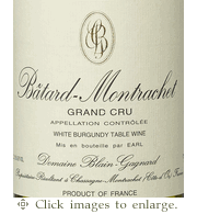 Domaine Blain-Gagnard Chardonnay 2023 Batard-Montrachet Grand Cru Cote de Beaune Burgundy