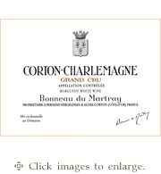 Domaine Bonneau du Mortray Chardonnay 2023 Corton Charlemagne Grand Cru Cote de Beaune Burgundy
