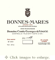 Domaine Comte Georges du Vogue' Pinot Noir 2023 Bonnes-Mares Grand Cru Cote de Nuits Burgundy