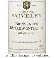 Domaine Faiveley Chardonnay 2023 Bienvenues Batard Montrachet Cote de Beaune Burgundy