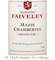 Domaine Faiveley Pinot Noir 2023 Mazis-Chambertin Grand Cru Cote de Nuits Burgundy