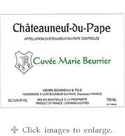 Henri Bonneau Rhone Blend 2019 'Cuvee Marie Beurrier Chateauneuf-du-Pape Southern Rhone 1.5L Magnum