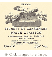 Inama Garganega 2021 'Vigneti di Carbonare' Soave Classico Superiore Veneto