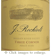 J. Rochioli Pinot Noir 2022 'Three Corner' Russian River Valley