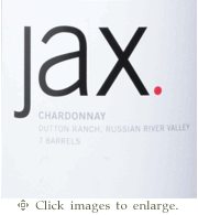 JAX Chardonnay 2024 Dutton Ranch Russian River Valley