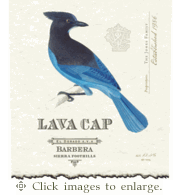 Lava Cap Barbera 2023 Sierra Foothills El Dorado County
