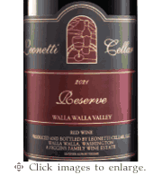 Leonetti Cabernet Sauvignon 2021 Reserve Walla Walla Valley