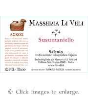 Li Veli Susumaniello 2024 'Askos' Rosato Salento Puglia
