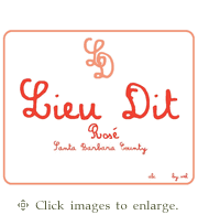 Lieu Dit Rose' 2024 'Rose' of Cabernet Franc' Santa Barbara County