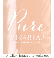 Maison Mirabeau Rose' 2024 'Pure' Rose' Provence