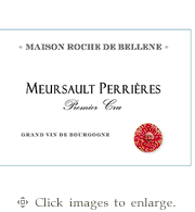 Maison Roche de Bellene Chardonnay 2022 Meursault Perrieres 1er Cru Cote de Beaune Burgundy