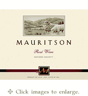 Mauritson Rose' 2024 Rose' of Zinfandel Sonoma County