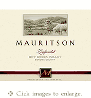 Mauritson Zinfandel 2021 Dry Creek Valley Sonoma County
