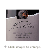 Nautilus Pinot Noir 2019 Southern Valleys Marlborough
