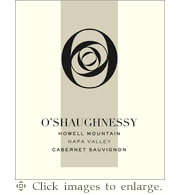 O'Shaughnessy Cabernet Sauvignon 2021 Howell Mountain Napa Valley