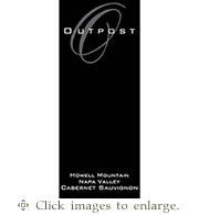 Outpost Cabernet Sauvignon 2023 Howell Mountain Napa Valley