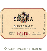 Paitin Barbera 2023 'Serra' Barbera d'Alba Piemonte