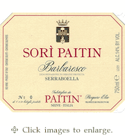 Paitin Nebbiolo 2021 'Sori Paitin' Barbaresco Serraboella Piedmont