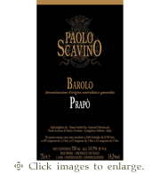 Paolo Sacivno Nebbiolo 2020 'Prapo' Barolo Piemonte